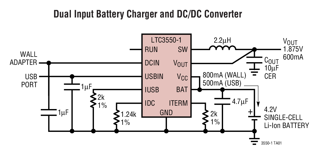 LTC3550-1Ӧͼһ